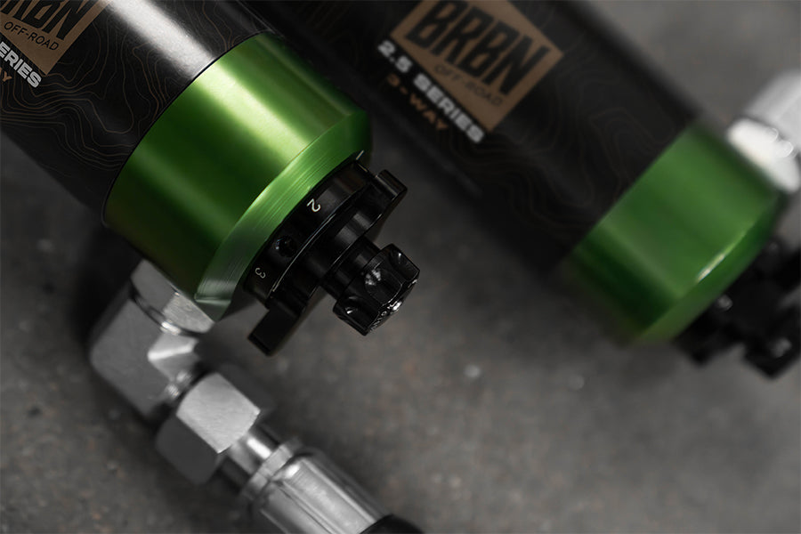 BRBN 2.5 Series 3-Way Adjustable Front Coilover Kit For Ford Bronco