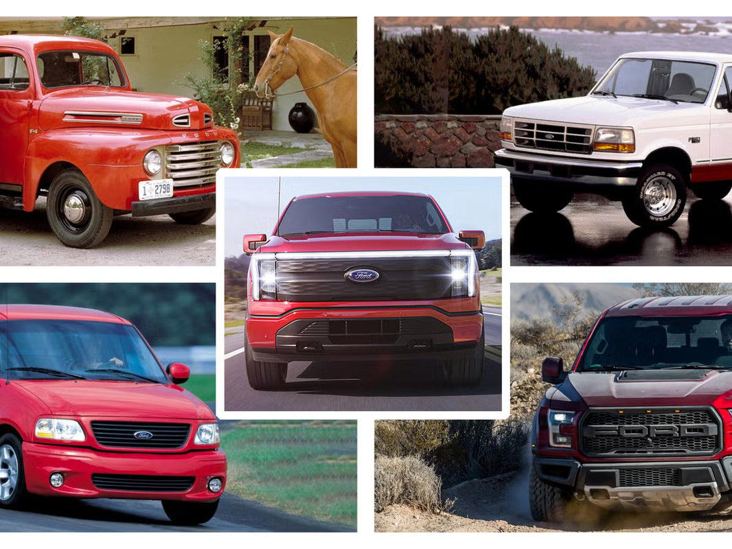 The evolution of the F150
