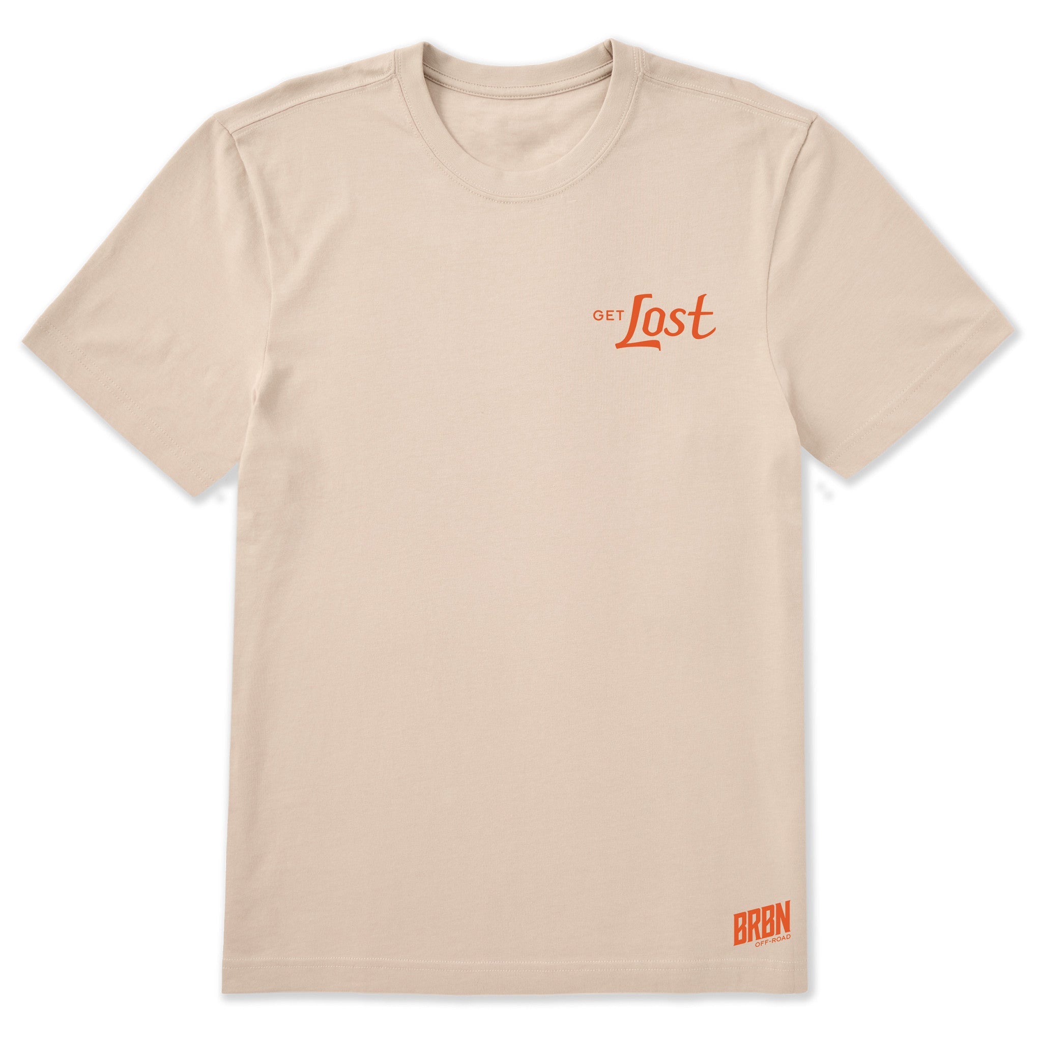 BRBN Offroad Get Lost Men's Short Sleeve Tee
