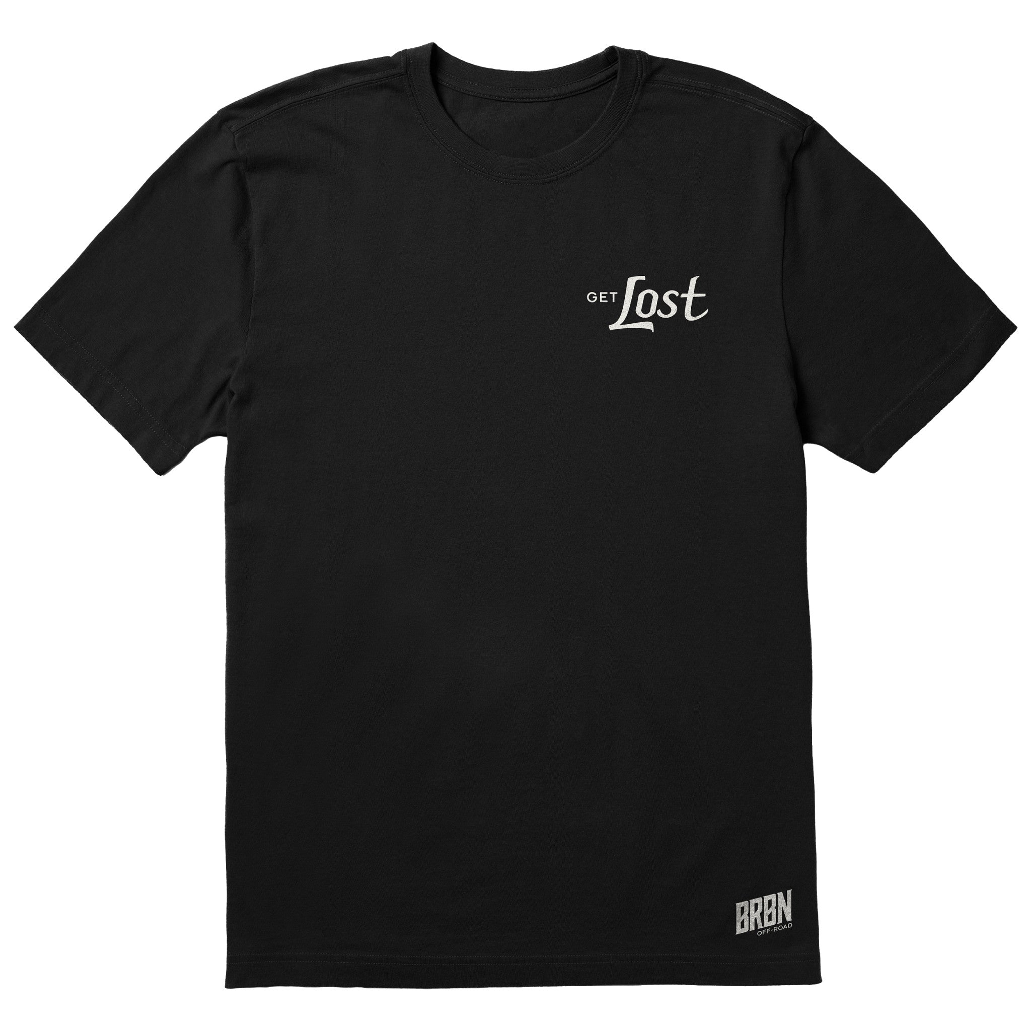 BRBN Offroad Get Lost Men's Short Sleeve Tee