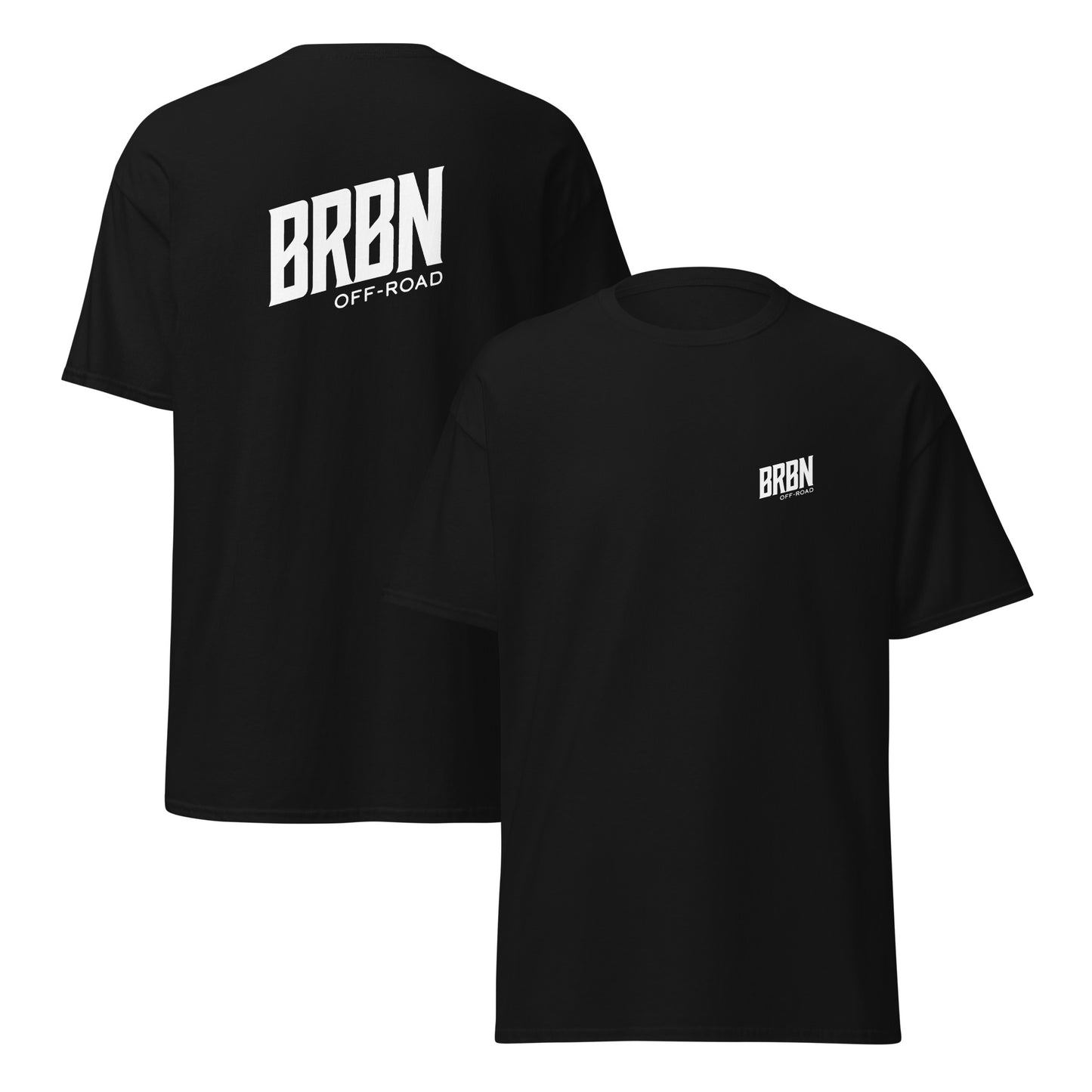 BRBN Classic logo tee white