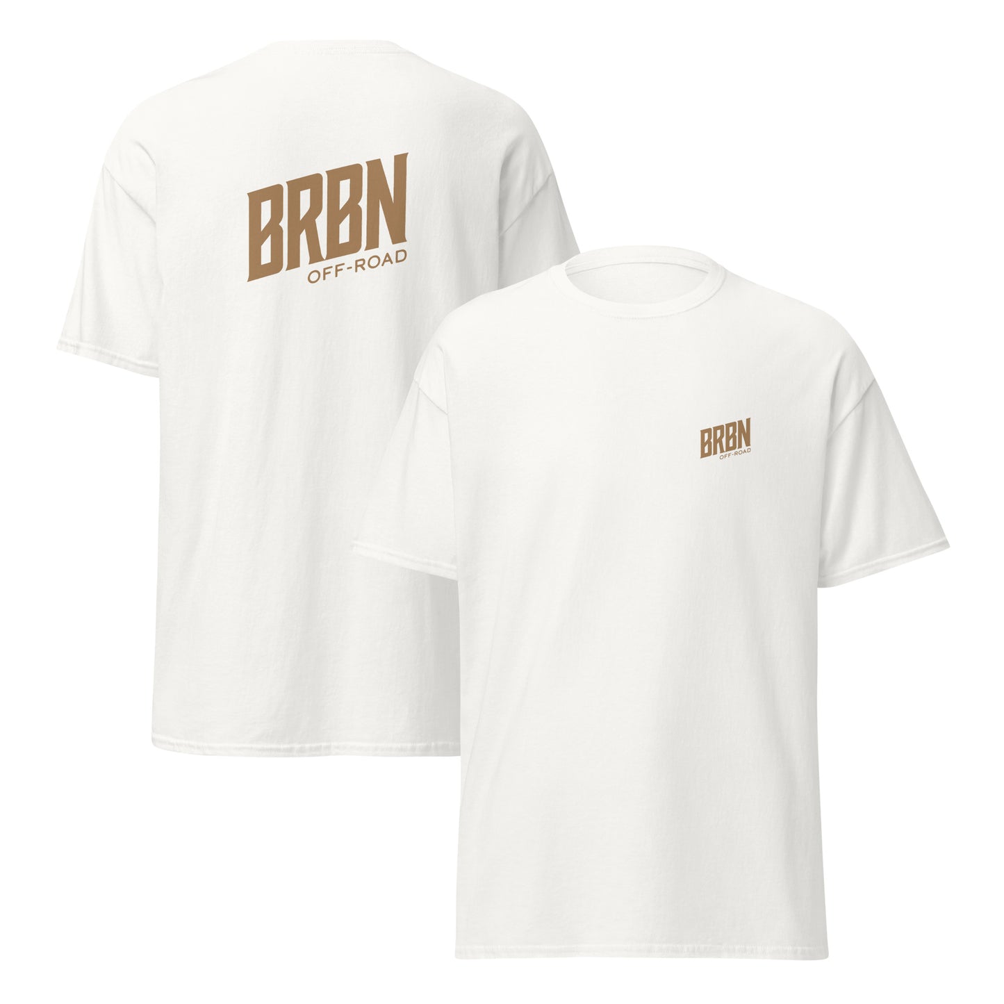 BRBN Classic logo tee Tan