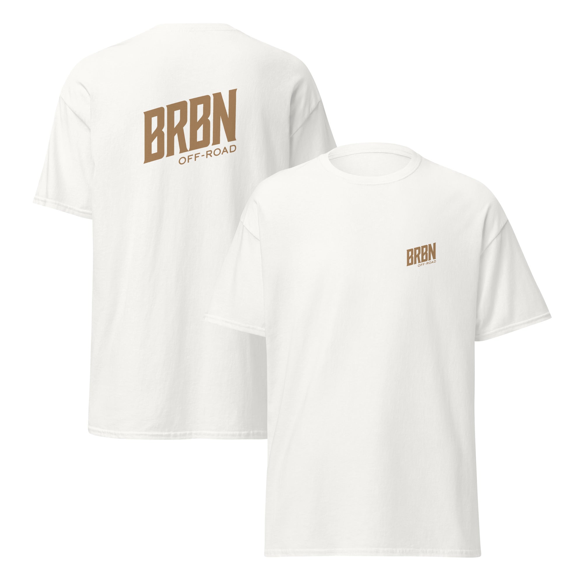 BRBN Classic logo tee Tan