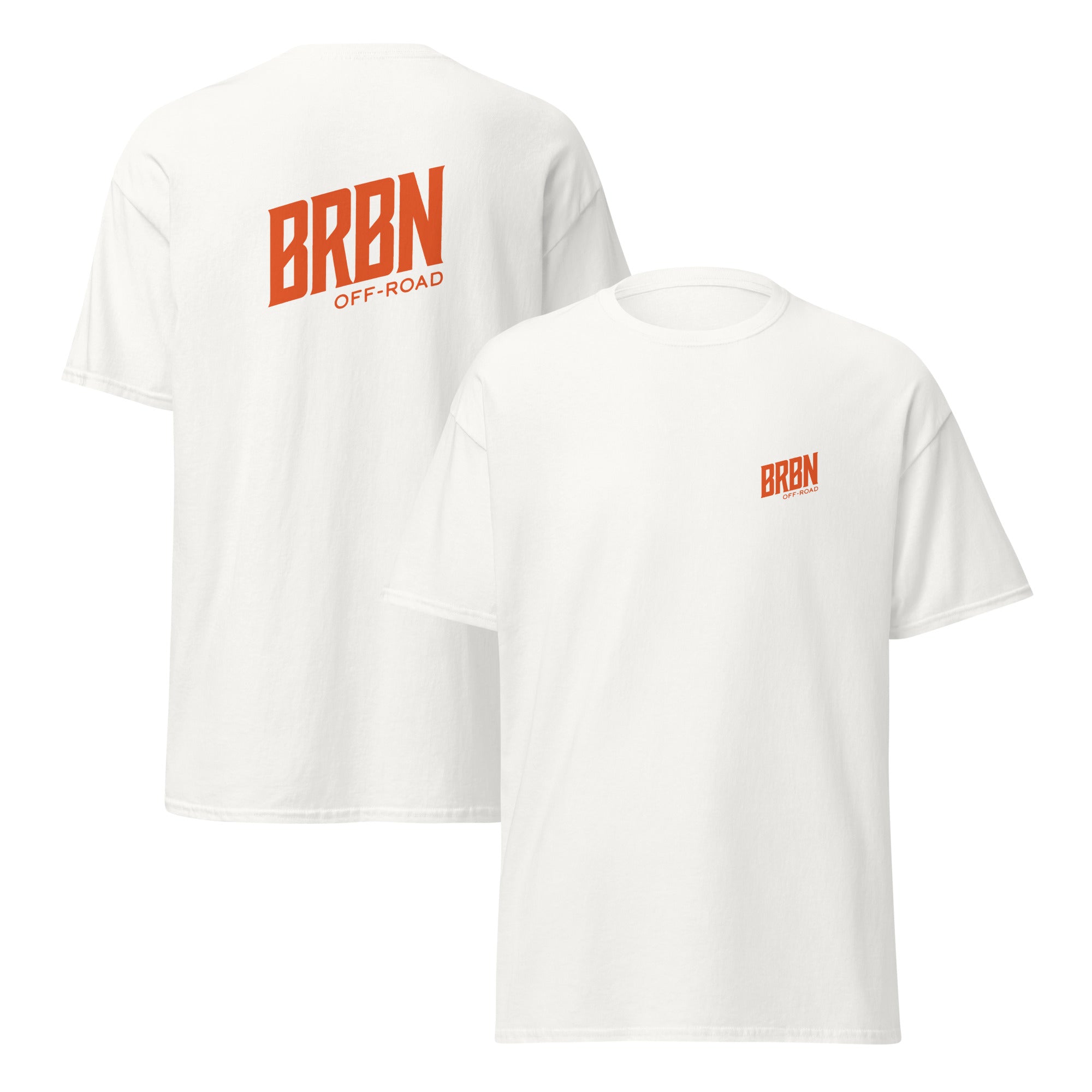 BRBN Classic Logo Tee Orange